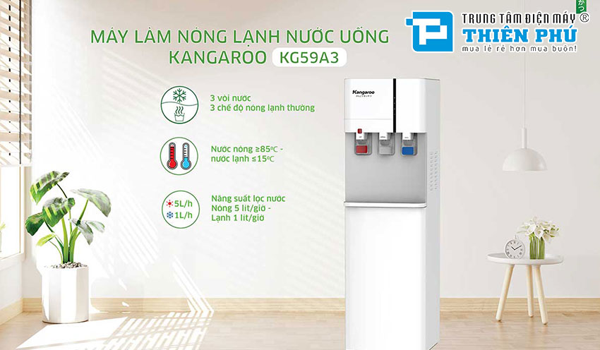 Cây Nước Nóng Lạnh Kangaroo KG59A3