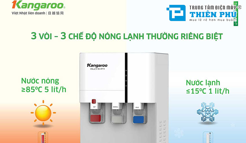 Cây Nước Nóng Lạnh Kangaroo KG59A3