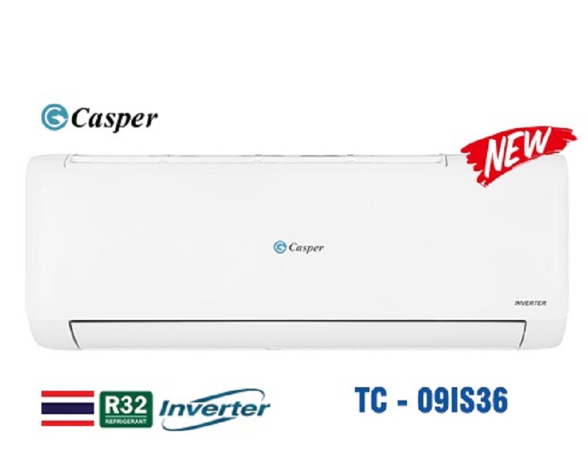 Chưa đến 5 triệu mua ngay điều hòa Casper inverter TC-09IS36