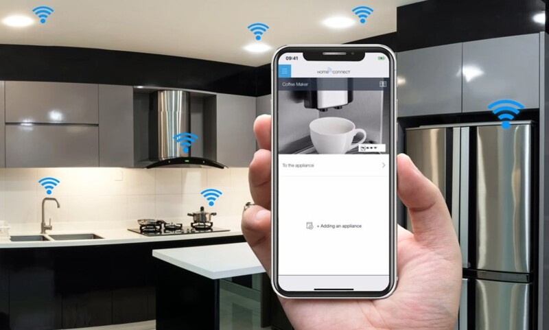 Tính năng HomeConnect điều khiển thiết bị từ xa