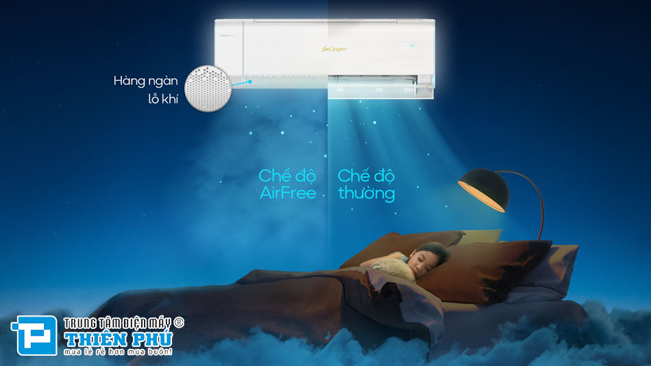 Điều Hòa Casper Inverter 9000Btu 2 Chiều XH-09IF35