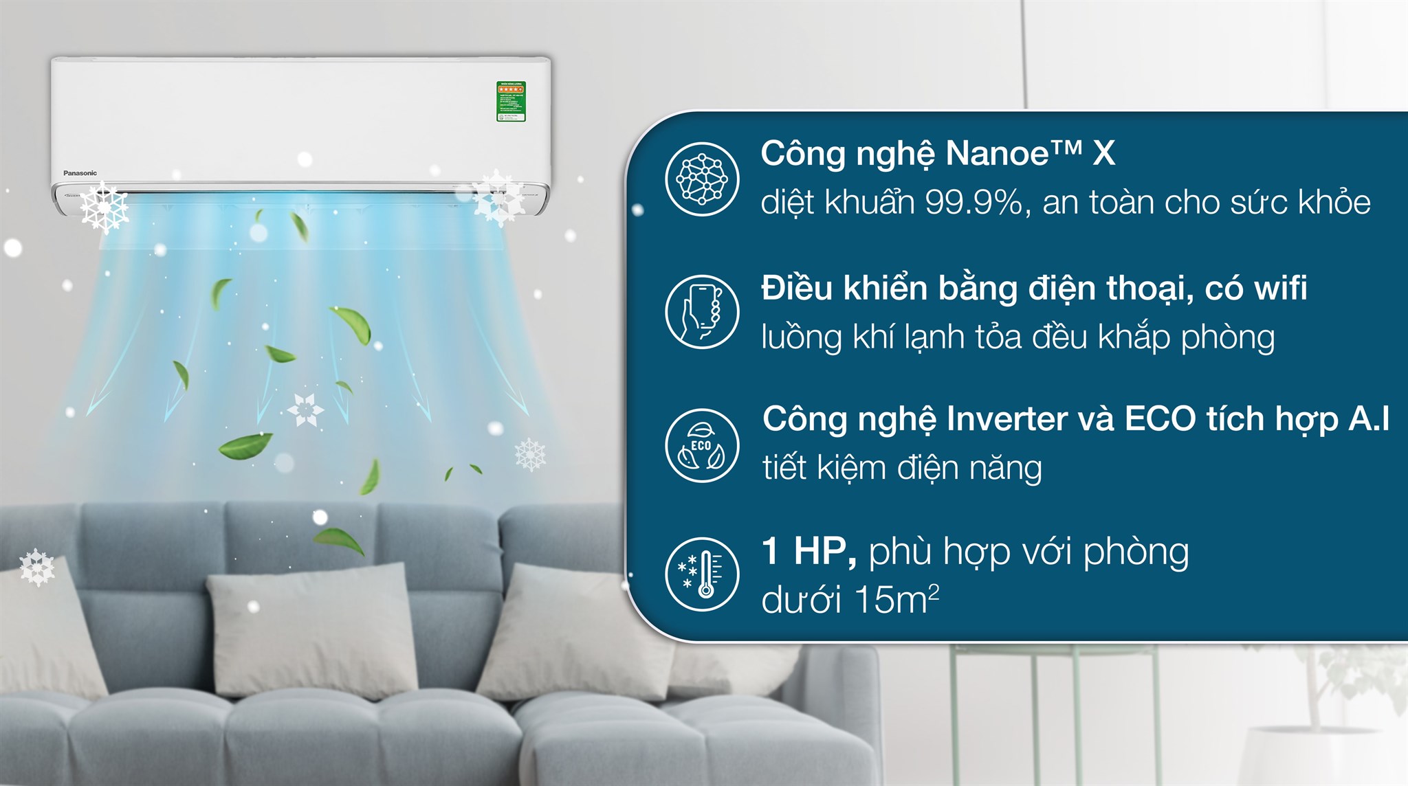 Đánh giá điều hòa Panasonic CU/CS-XU9ZKH-8 dưới mọi góc nhìn