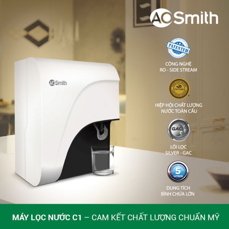 Máy lọc nước AO Smith C1 4 lõi