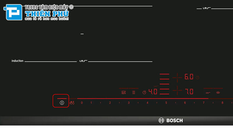 sử dụng bếp từ Bosch PXE675DC1E