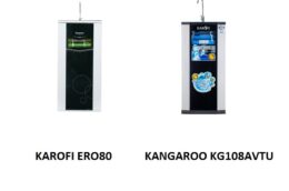 Nên sử dụng máy lọc nước Karofi ERO80 8 lõi hay máy lọc nước Kangaroo KG108AVTU 8 lõi?