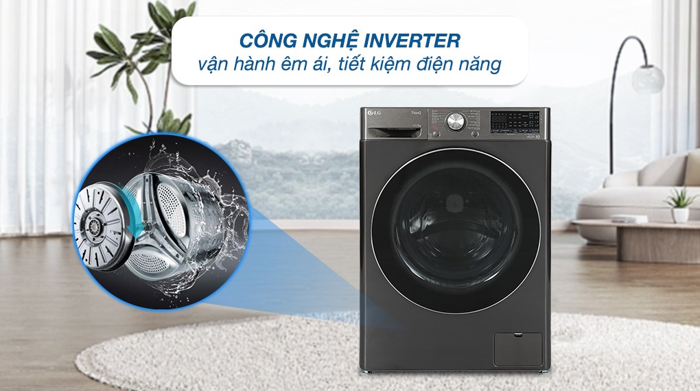 Khám phá những công nghệ, tính năng trên máy giặt sấy LG FV1411H3BA 11kg