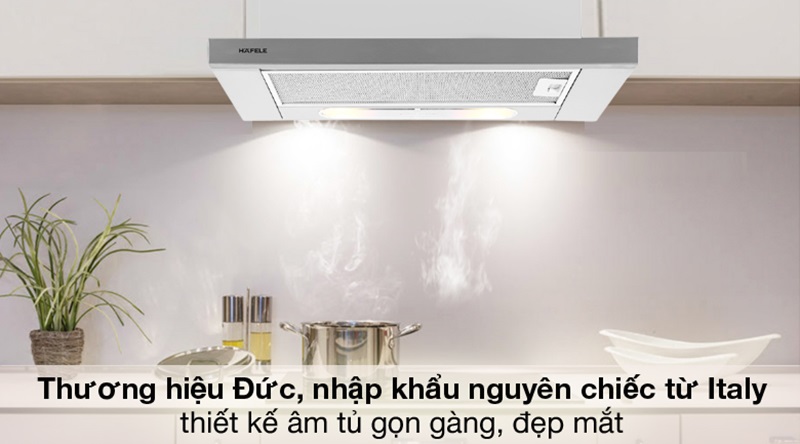 Máy hút mùi âm tủ Hafele HH-TI60D phù hợp mọi không gian bếp