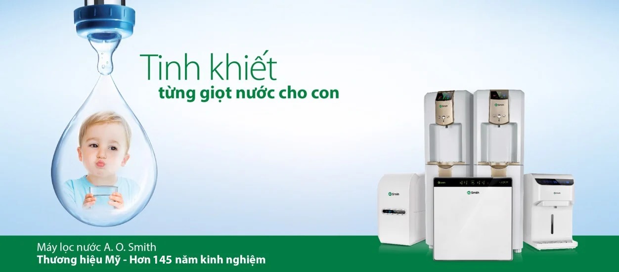 Máy lọc nước AO Smith Z7 đến từ thương hiệu lâu đời