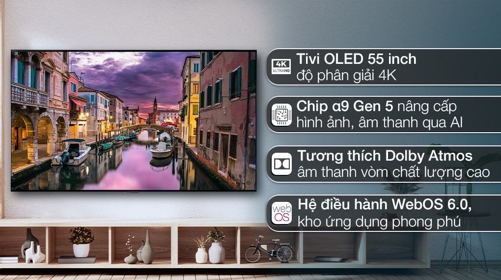 4 Lý do nên chọn Smart Tivi LG OLED 55 Inch 4K OLED55G2PSA