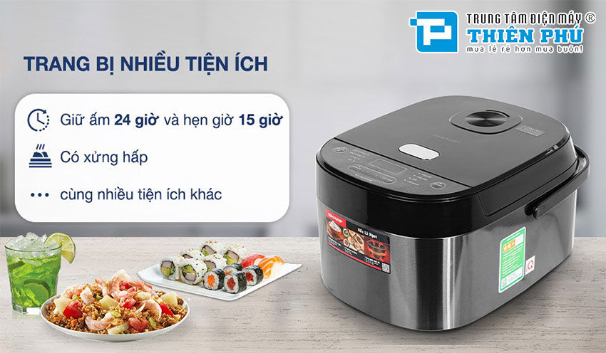 Những Lỗi Thường Gặp Khi Dùng Nồi Cơm Điện Tử Sharp KS-COM194EV-BK 1.8 Lít