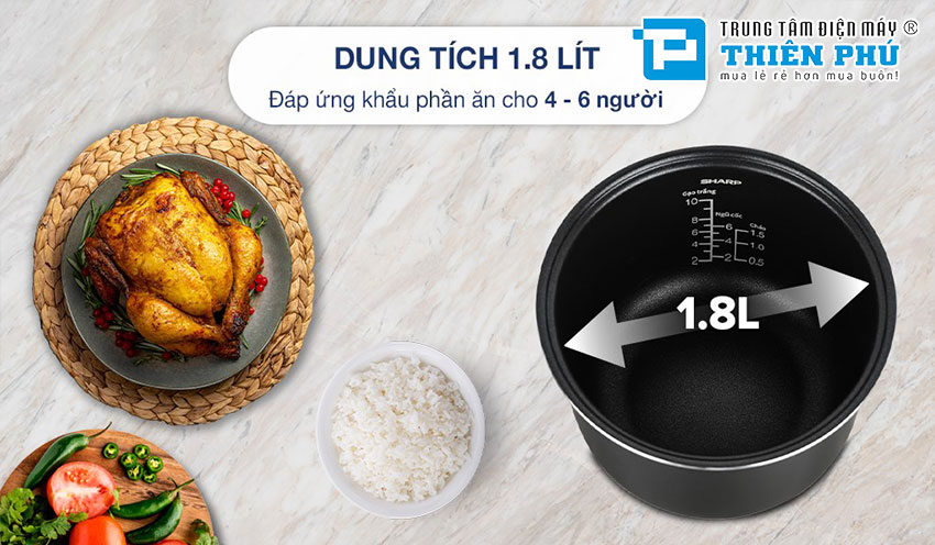 Những Lỗi Thường Gặp Khi Dùng Nồi Cơm Điện Tử Sharp KS-COM194EV-BK 1.8 Lít