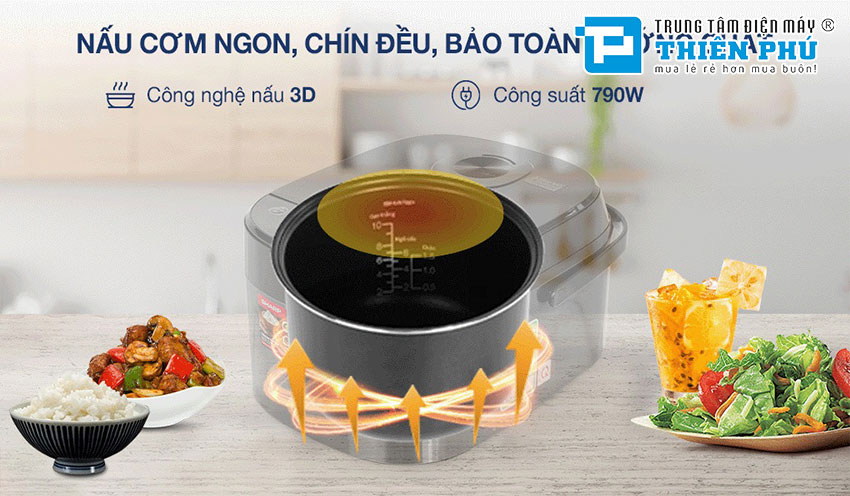 Những Lỗi Thường Gặp Khi Dùng Nồi Cơm Điện Tử Sharp KS-COM194EV-BK 1.8 Lít