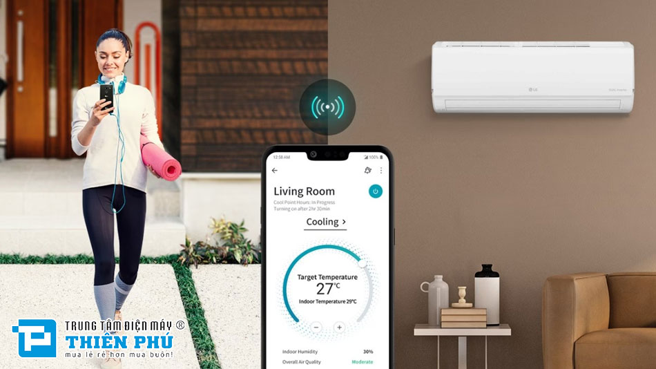 Các chế độ và tính năng tiện ích của điều hòa LG 24000BTU V24WIN1 mà bạn cần biết