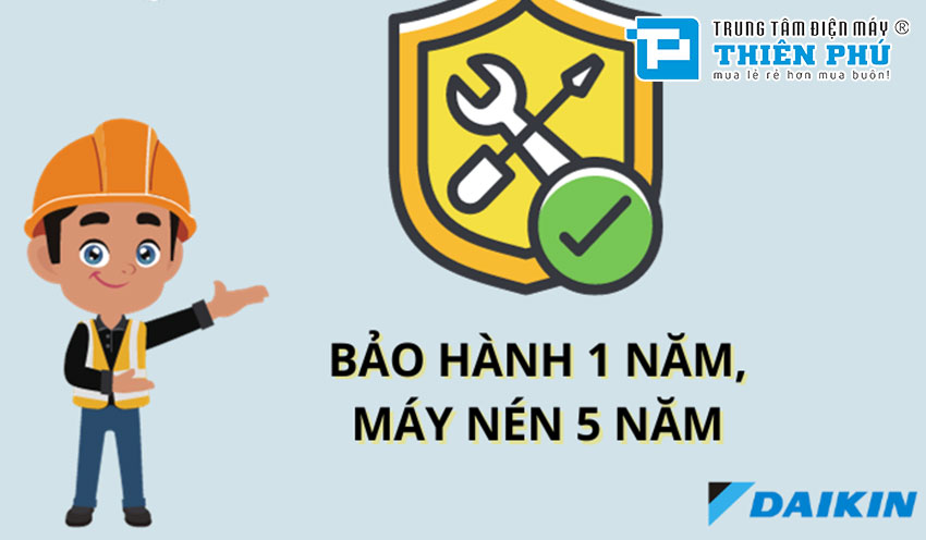 Khám phá điều hòa Daikin FTKB25YVMV sản xuất ở đâu, có công nghệ gì, bảo hành mấy năm