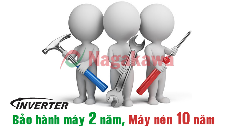 Điều Hòa Nagakawa Inverter 12000Btu 2 Chiều NIS-A12R2H11 dùng có bền không?