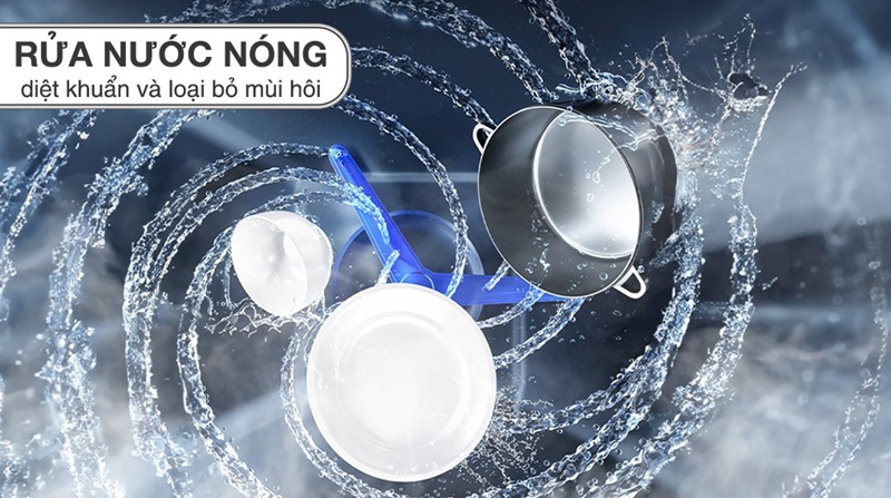 Cách dùng Bosch SMS6ZCI08E tiết kiệm thời gian và điện nước