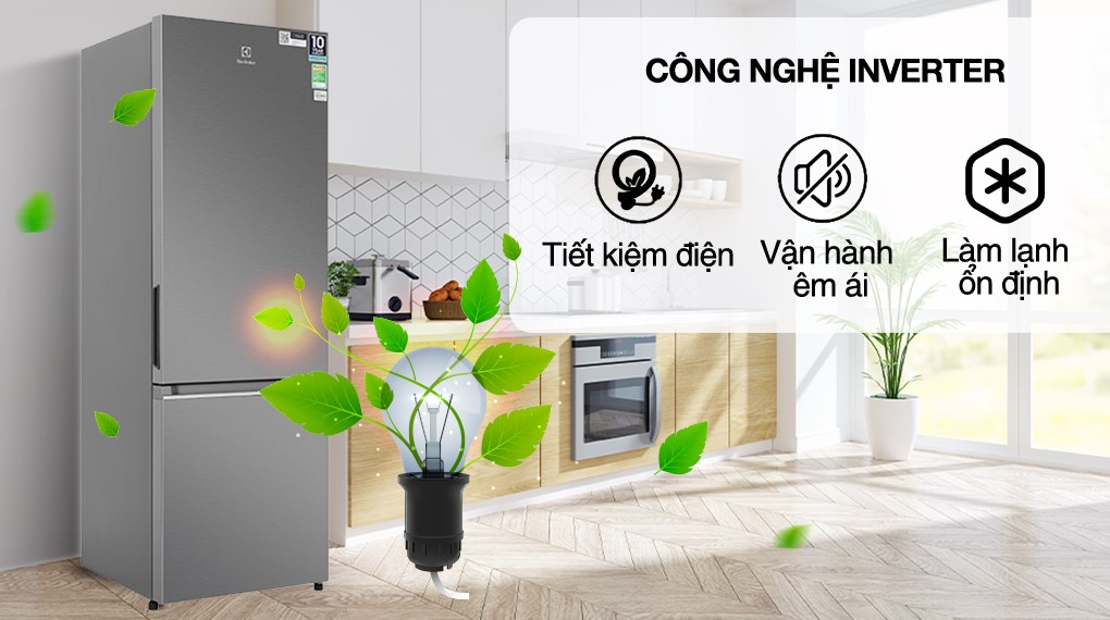 Những tính năng vượt trội bên trong tủ lạnh Electrolux EBB3702K-A