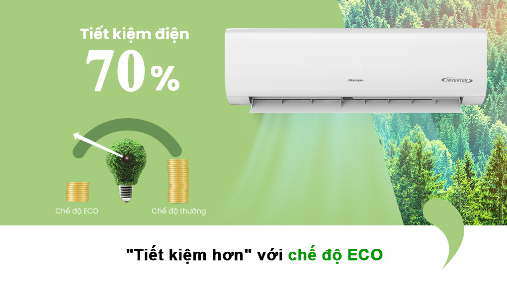 Điều Hòa Hisense 12000Btu 1 Chiều AS-12CR4RVEDJ01 giải pháp trong những ngày nè nóng nực.