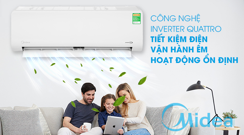 Điều Hòa Midea Inverter 12000Btu 1 Chiều MSAGII-13CRDN8 có gì đặc biêt ?