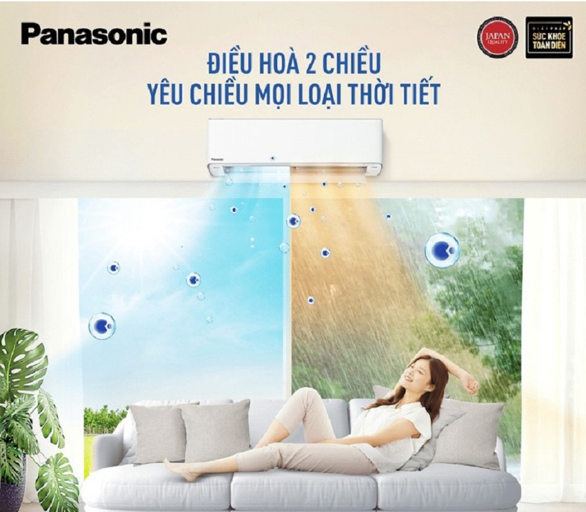 Tư vấn: Nên mua điều hòa Panasonic loại 1 chiều hay 2 chiều?