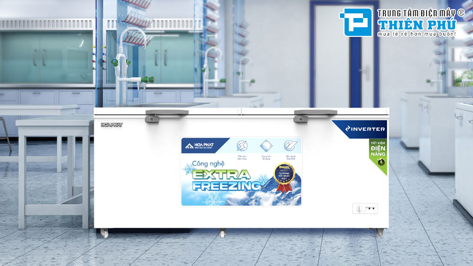 Tủ Đông Hòa Phát Inverter 783 Lít HPF AD8783