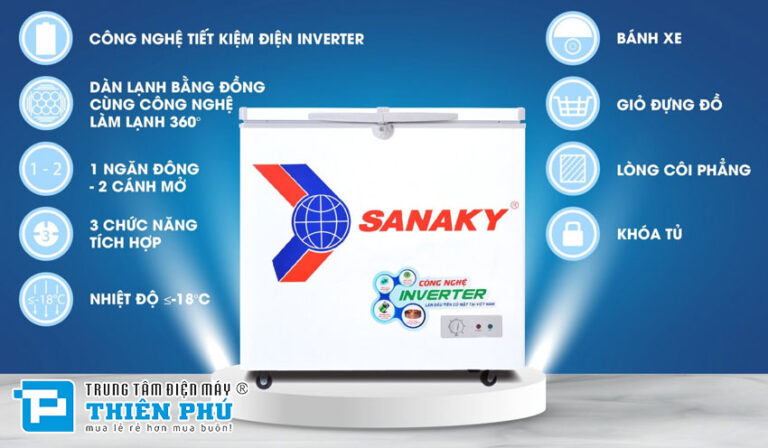 Đánh giá chi tiết chất lượng tủ đông Sanaky Inverter VH-2599A3