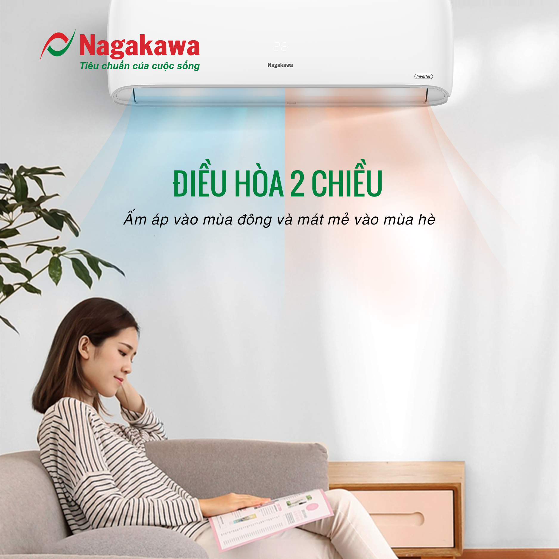 Điều Hòa Nagakawa Inverter 12000Btu 2 Chiều NIS-A12R2H11 dùng có bền không?