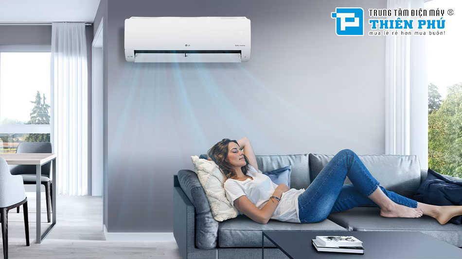 4 bước vệ sinh điều hòa LG Inverter 1 chiều V13WIN1 đơn giản tại nhà