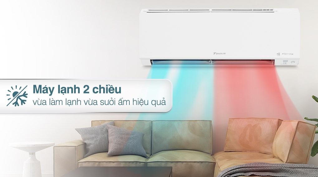 Những lợi ích không ngờ khi sử dụng điều hòa Daikin 9000btu FTXM25XVMV/RXM25XVMV