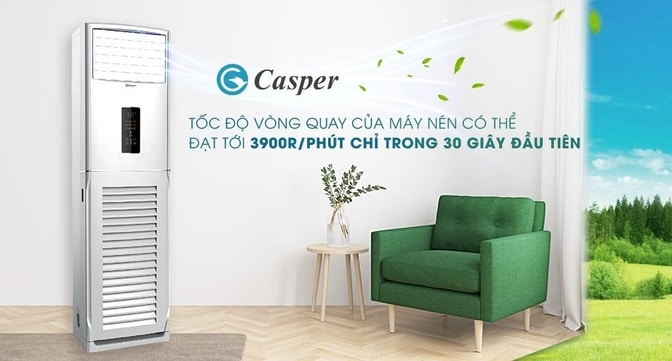 Điều hòa cây Casper 18000Btu FC-18TL22 lựa chọn tiết kiệm cho mọi gia đình