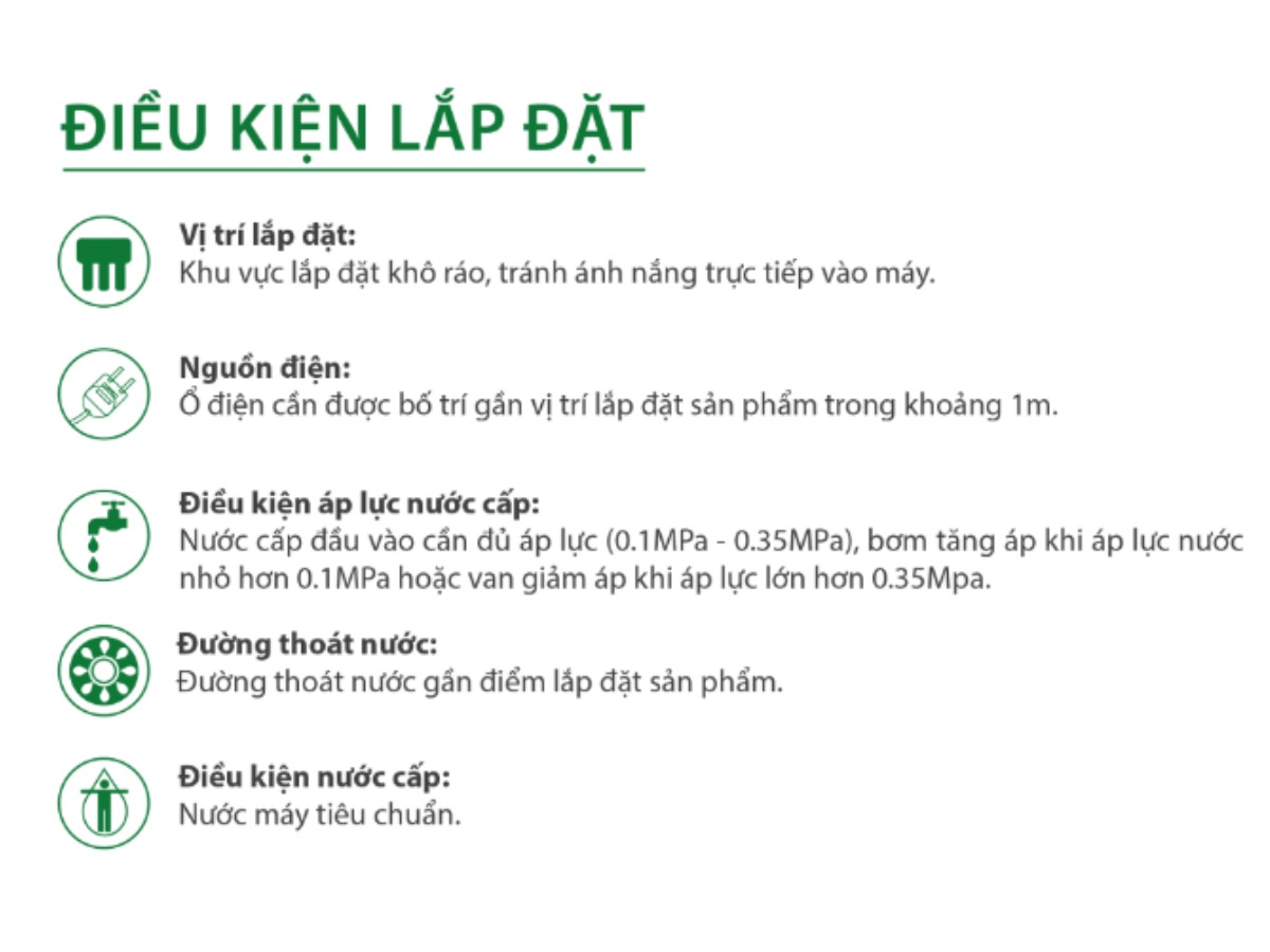 Lưu ý khi sử dụng máy lọc nước A.O Smith AR75-A-S-H1