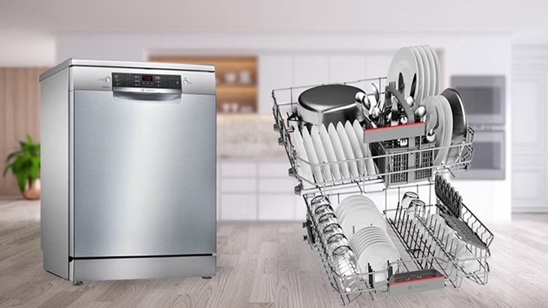 Cách sử dụng máy rửa bát Bosch SMS46GI01P