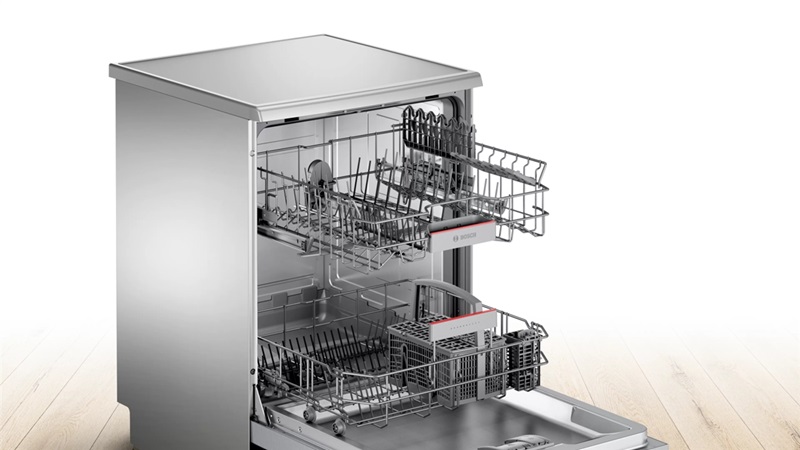 Máy rửa bát Bosch SMS46GI01P dung tích 12 bộ rửa cả xoong nồi