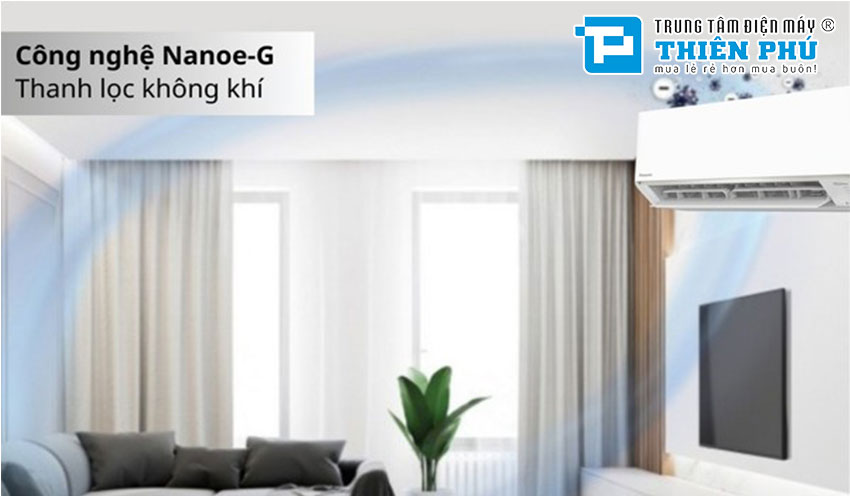 Cải thiện chất lượng không khí với điều hòa Panasonic 1 chiều CS-N18AKH-8
