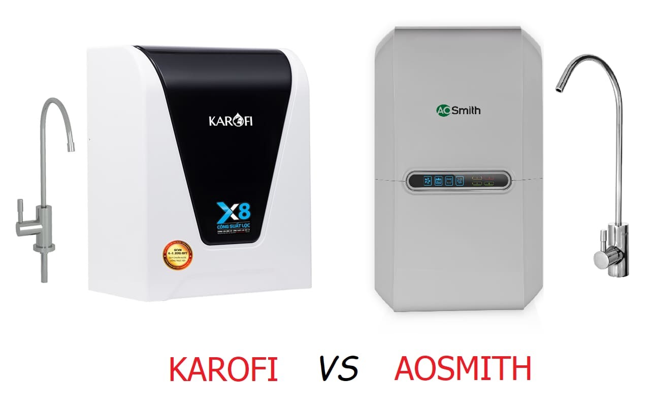 Có gì giống nhau ở máy lọc nước AO Smith và Karofi ?