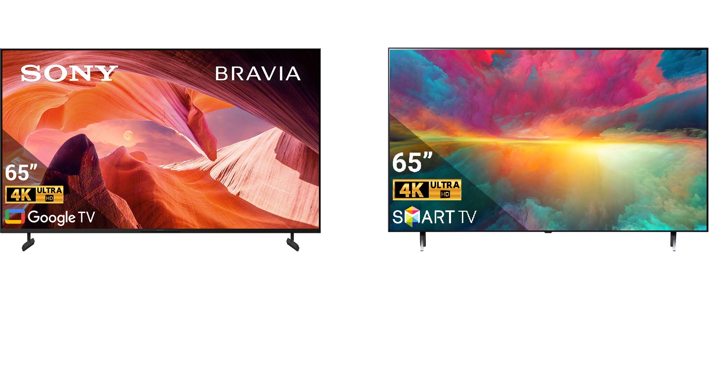 Mua tivi 65 inch nên chọn tivi Sony KD-65X80L hay tivi LG 65QNED75SRA