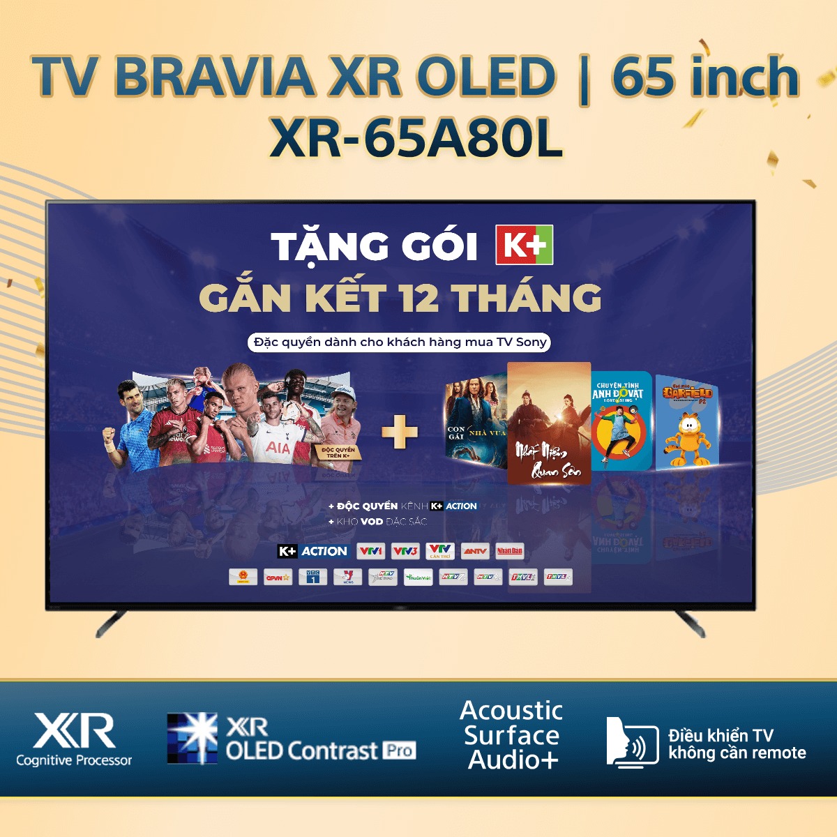 Tivi Sony 65 inch OLED XR-65A80L có xuất xứ từ đâu? Ưu nhược điểm là gì?