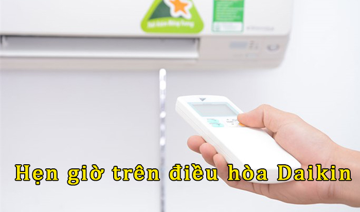 Bật tắt hẹn giờ trên điều hòa Daikin  FTXM50XVMV/RXM50XVMV và cách sử dụng