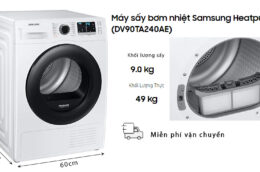 Tư vấn có nên mua máy sấy quần áo Samsung bơm nhiệt DV90TA240AE/SV không?