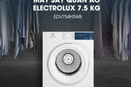 Đánh giá ưu nhược điểm của máy sấy quần áo Electrolux EDV754H3WB
