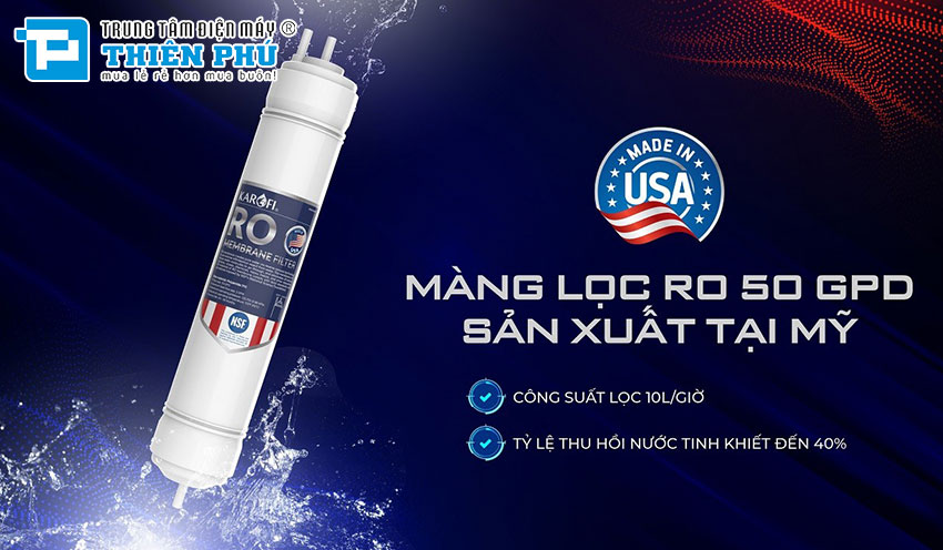 Máy Lọc Nước Nóng Lạnh Karofi HCV208RO