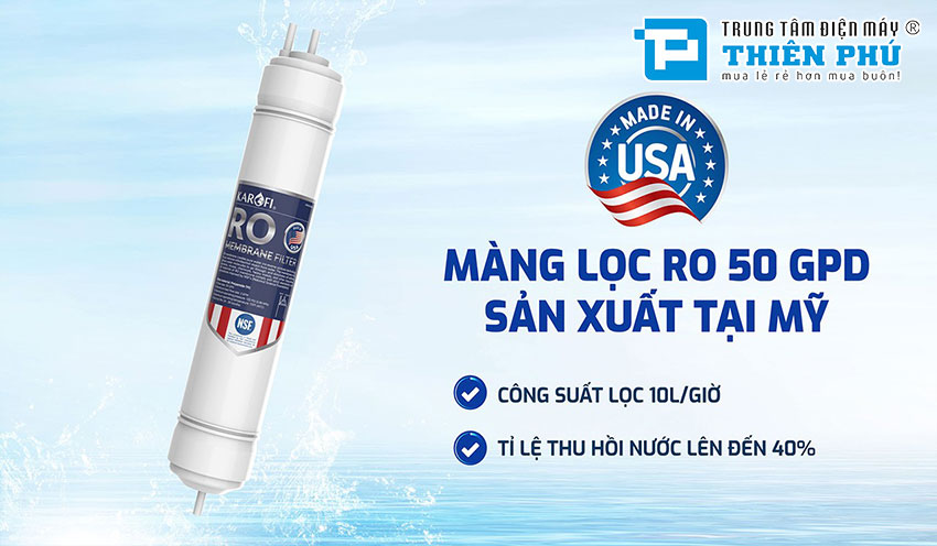 Máy Lọc nước Karofi KAQ-U03 Pro 10 Lõi