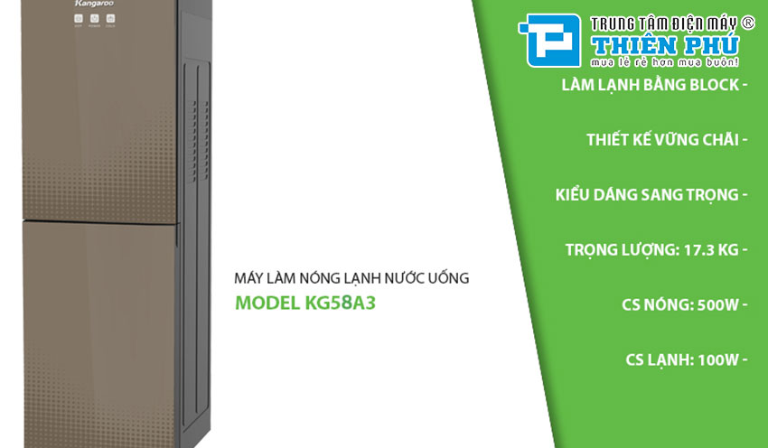 Cây Nước Nóng Lạnh Kangaroo KG58A3