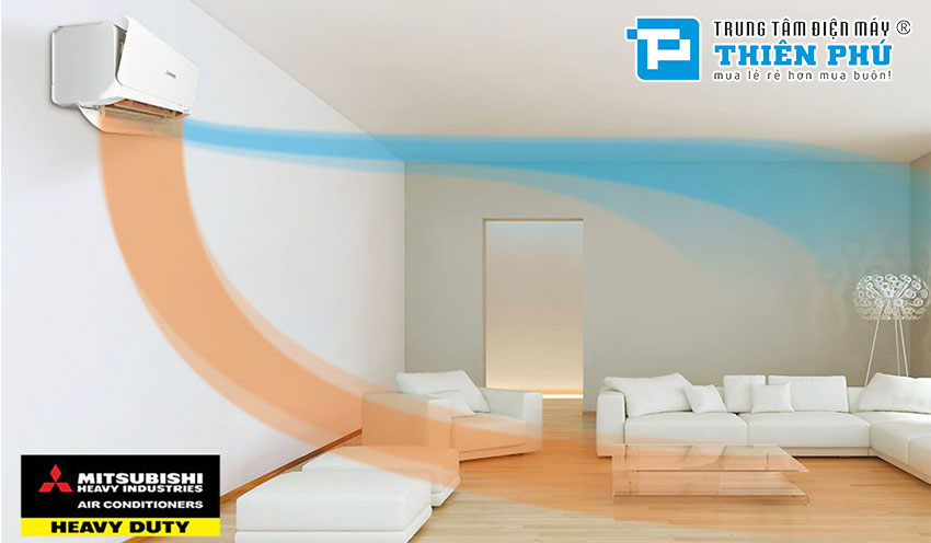 Mẹo sử dụng chế độ sưởi ấm trên điều hòa Mitsubishi SRK35ZSS-W5 hiệu quả
