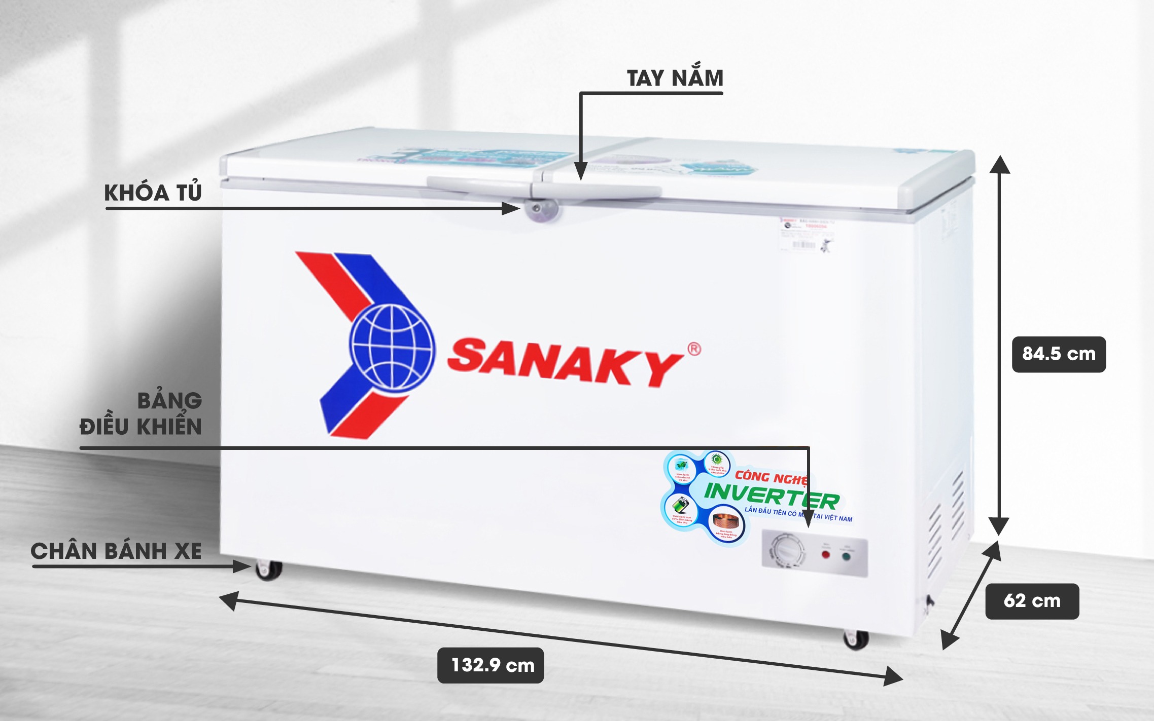 Những ưu điểm nổi bật của tủ đông Sanaky VH-4099W3 mà bạn không nên bỏ qua