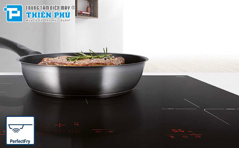 Cảm biến chiên xào Perfect Cook trên Bosch PXX875D67E