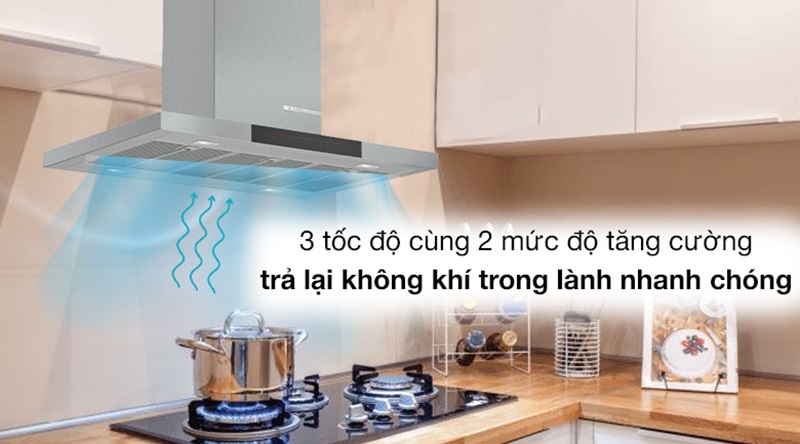 Bosch DIB98JQ50B hoạt động êm ái