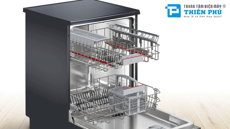 Máy Rửa Bát Bosch SMS4IKC62T 13 Bộ Series 4