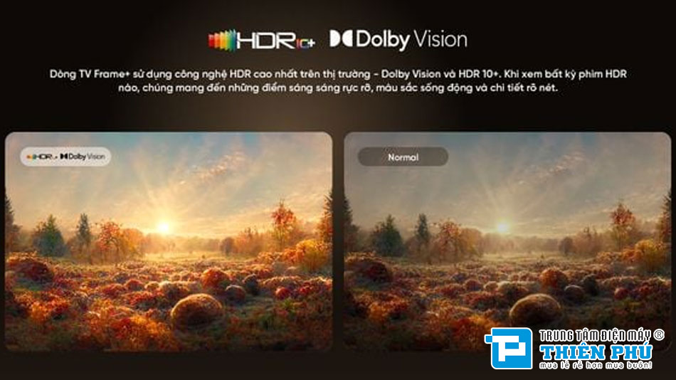 Google Tivi Coocaa Khung Tranh QLED 55 Inch 4K 55LN7000G