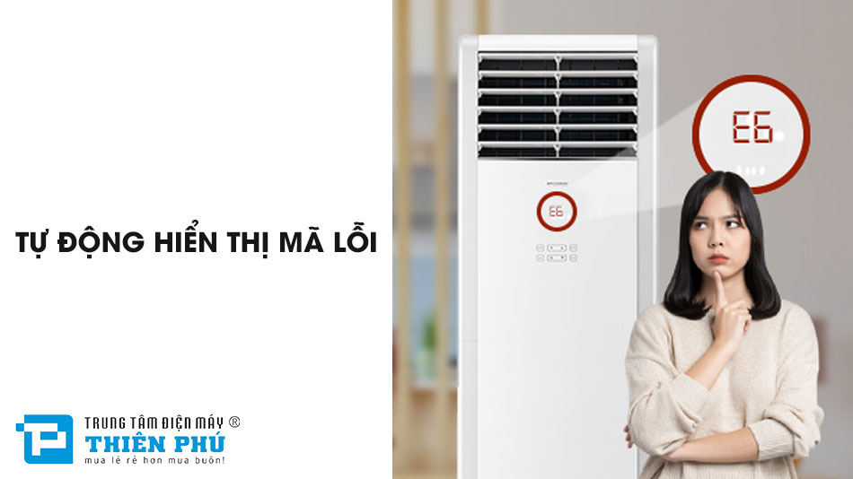 Điều Hòa Cây Gree 55000Btu 1 Chiều GVC55ALXL-M3NTC7A